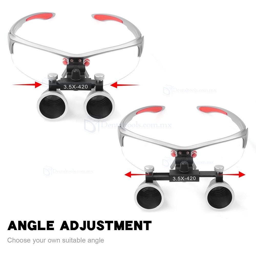 DY-117 Lupas 3.5X con ajuste interpupilar y distancia de trabajo de 420mm